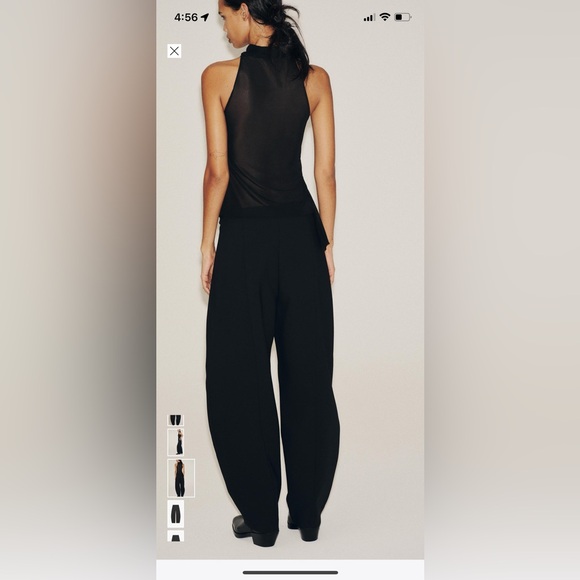 Zara high waisted balloon pants - Picture 3 of 4